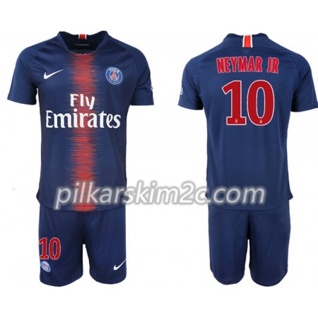 Koszulka Paris Saint-Germain NEYMAR JR 10 Dziecięca Główna 2018-2019 - Koszulki Piłkarskie
